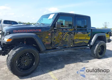 2021 Jeep Gladiator Mojave 4X4 z USA, uszkodzony, nr VIN 1C6JJTEG3ML554606